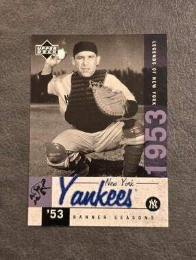 2001 Upper Deck Legends of NY #145 Yogi Berra BNS Baseball Card